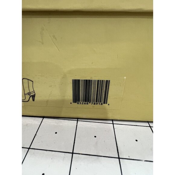 Michael Kors Gold Saratoga Boot Snake Skin Women's Sz. 8.5 Gold Chain Accent - Picture 10 of 13